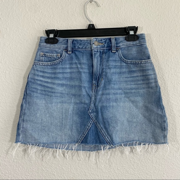 Hollister High Rise Denim Mini Skirt - Picture 4 of 12